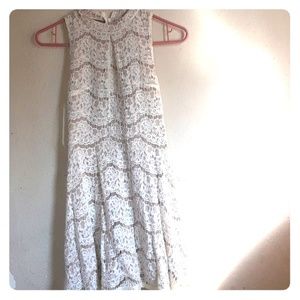 BAIGE FLOWER DRESS
